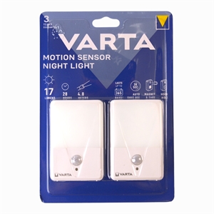 LED lamper med bevægesensor til nat belysning.